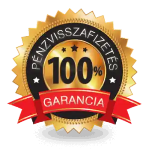 100% pénzvisszafizetési garancia