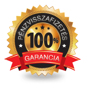 100% pénzvisszafizetési garancia